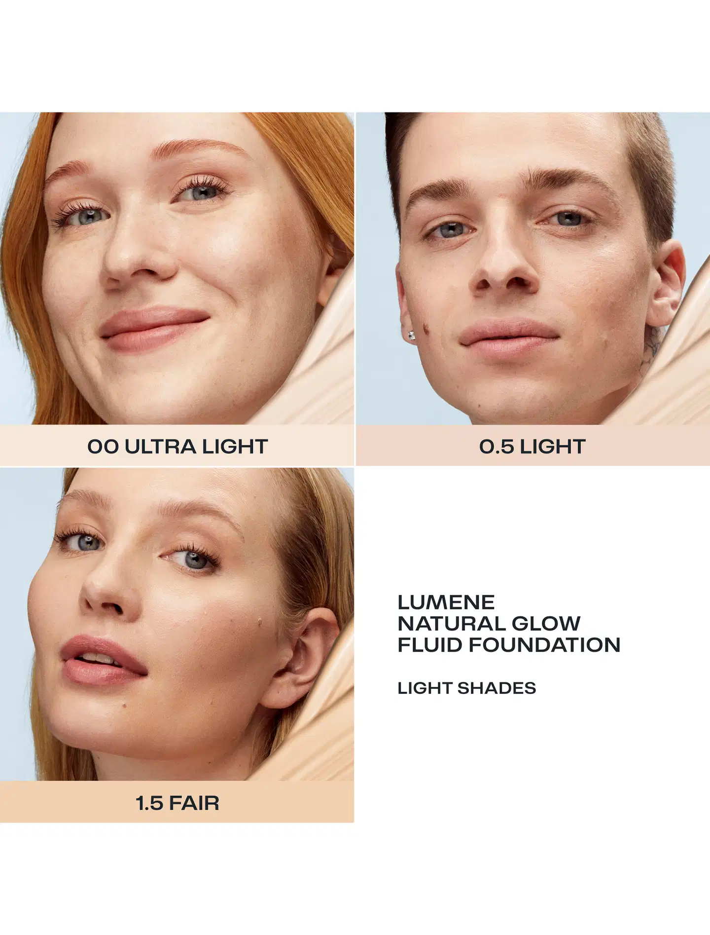 Lumene Natural Glow Heleyttävä meikkivoide SK20 0.5 Light 30 ml - Light - 2