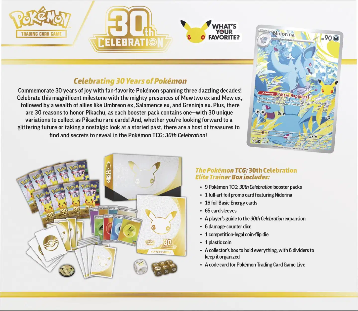 Pokémon Elite Trainer Box 30th - 4