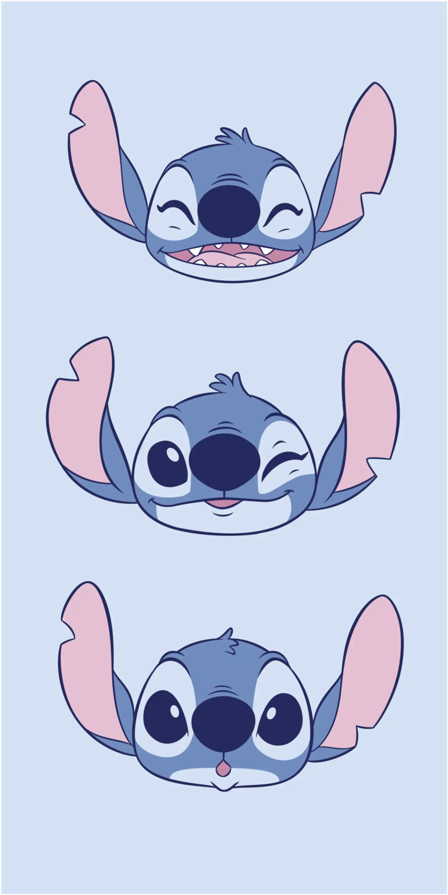 Lasten pyyhe Lilo&Stitch 70x140 cm