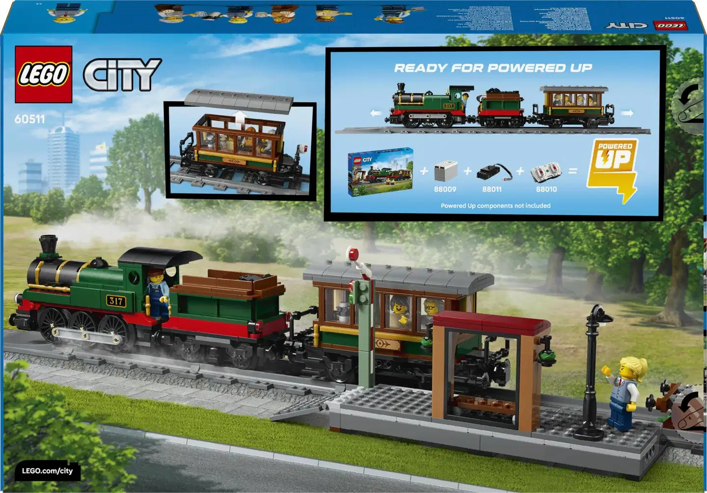 LEGO® City Trains 60511 Vanhanaikainen höyryjuna - 4