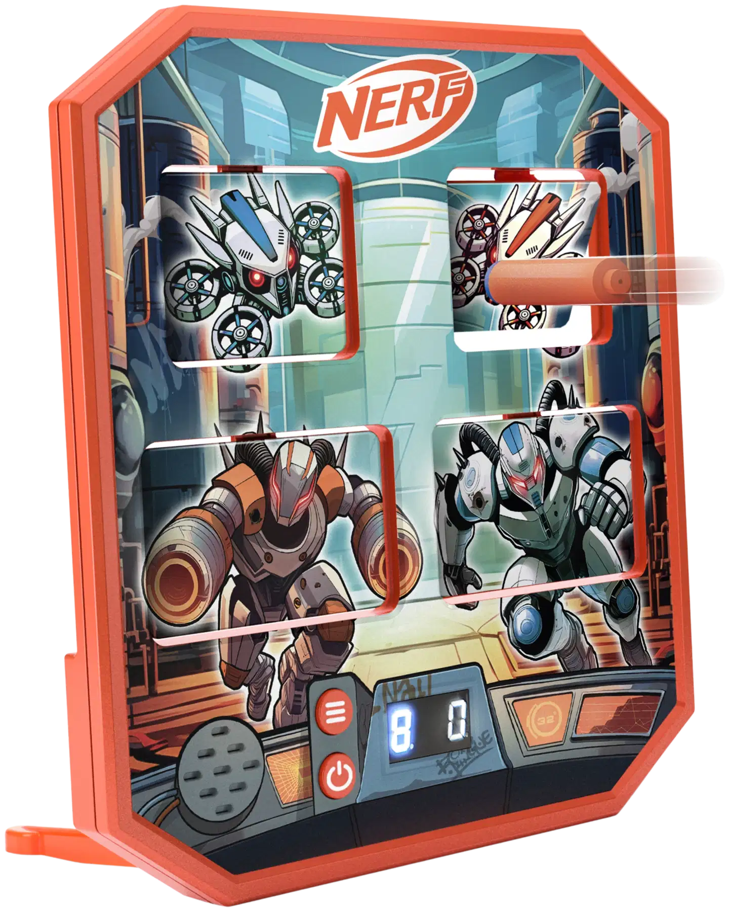 Hasbro elektoninen maalitaulu Nerf Robots - 1
