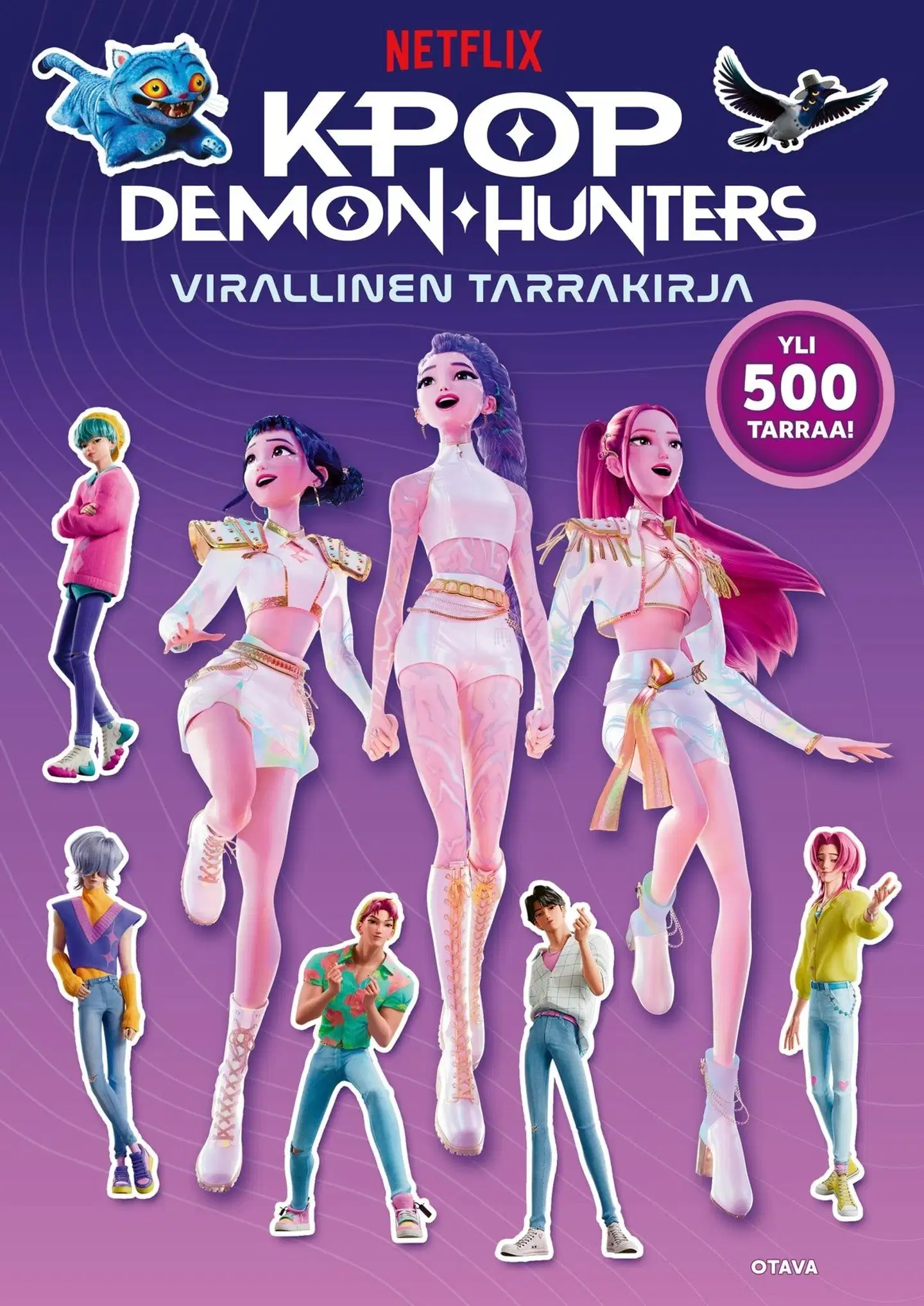 KPop Demon Hunters - Virallinen tarrakirja