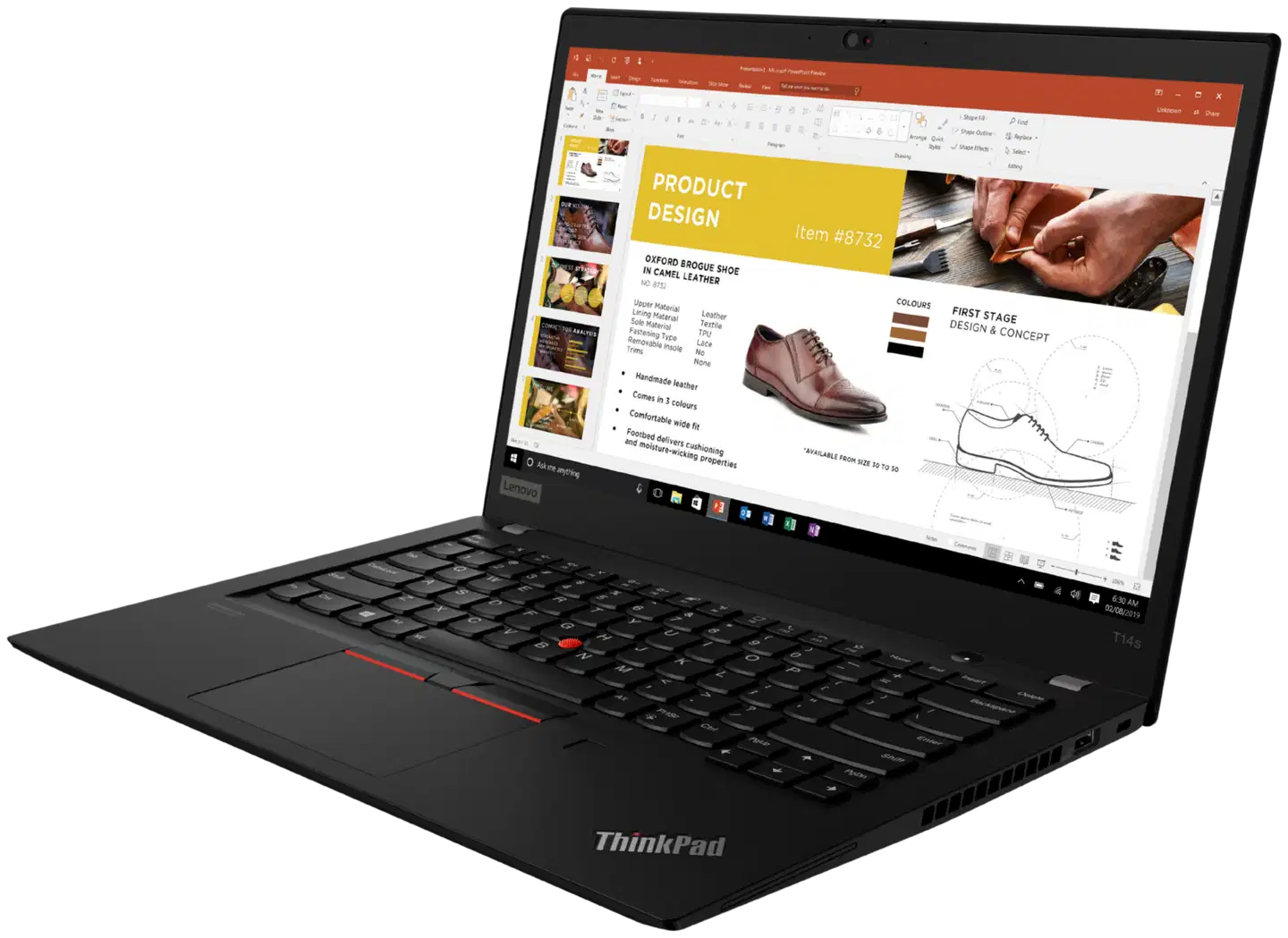 Nuvoo tehdashuollettu kannettava tietokone LENOVO Thinkpad T14s G1 AMD Ryzen 5 Pro 4650U 14" FHD IPD 16GB 256GB SSD W11P FI A - 4