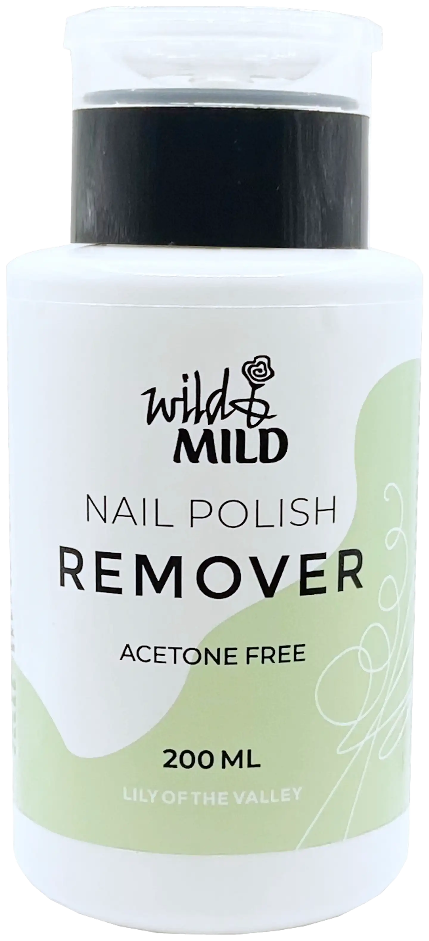 Wild&Mild Nail polish remover acetone free 200ml