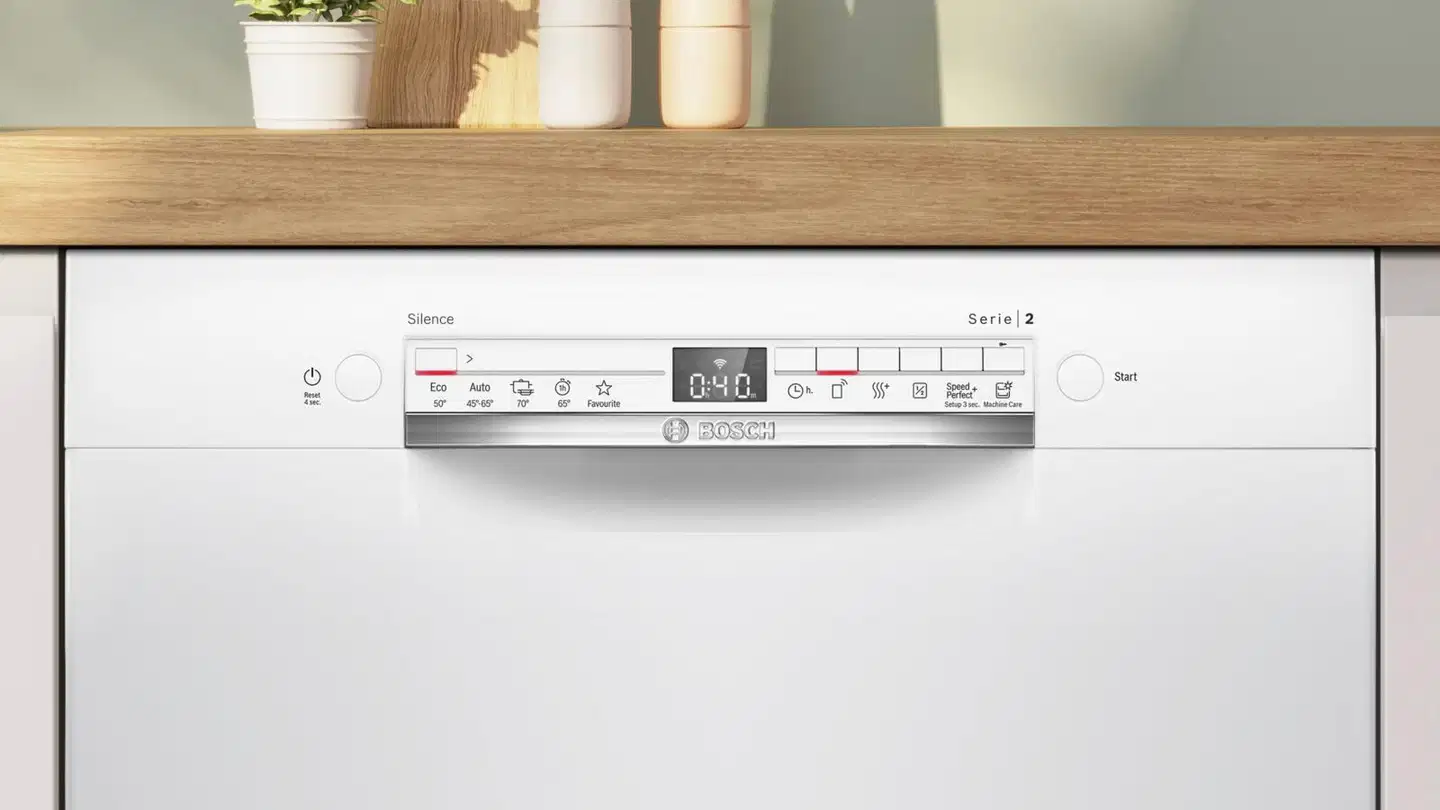 Bosch astianpesukone SMU2HVW02S, 60cm, valkoinen - 2