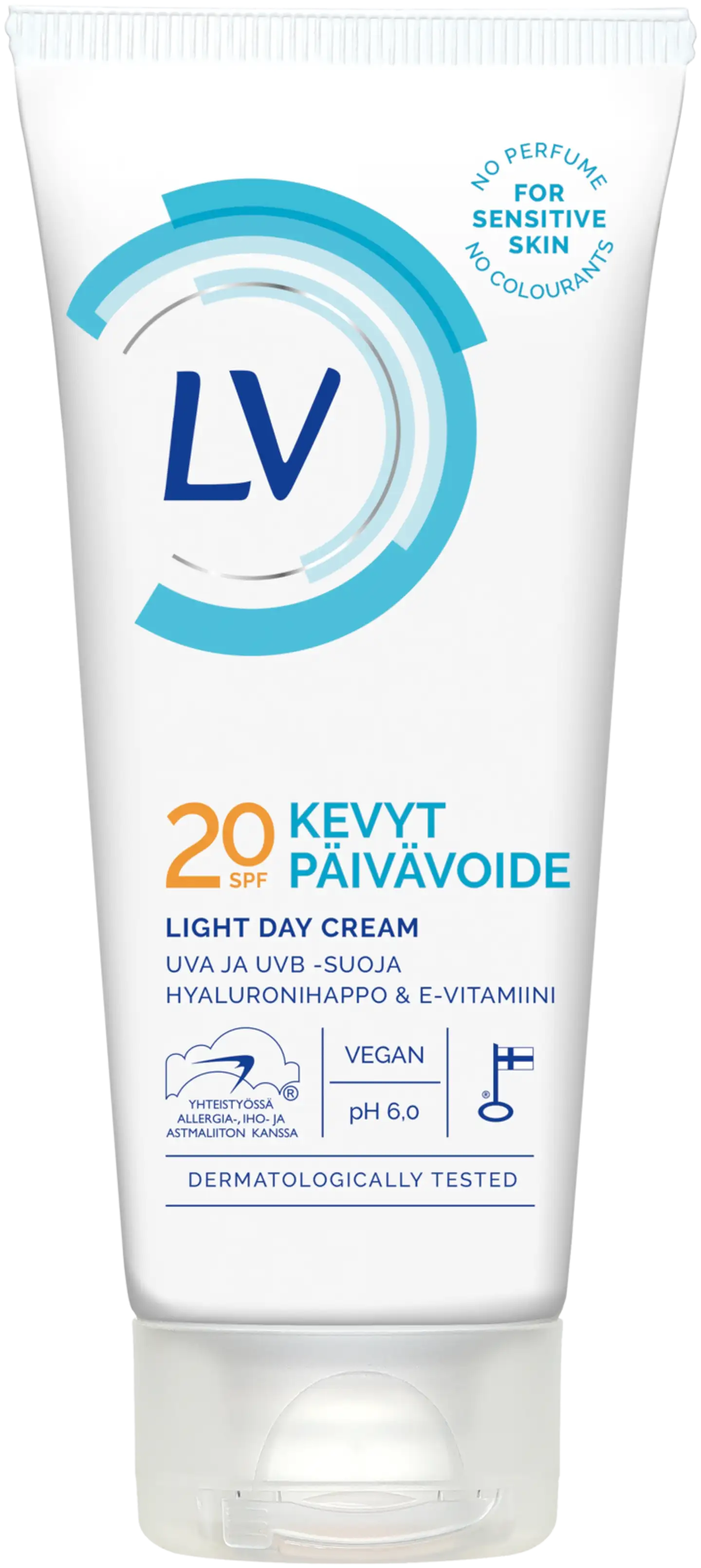 LV 60ml kevyt päivävoide spf20