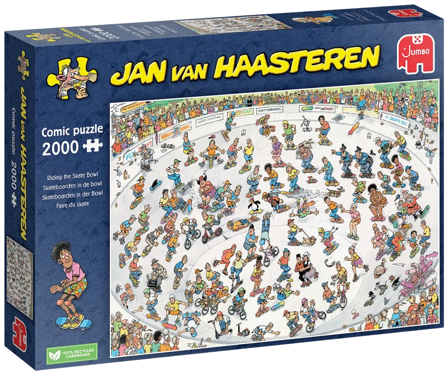 Palapeli Jan Van Haasteren palapeli 2000 palaa, lajitelma - 3