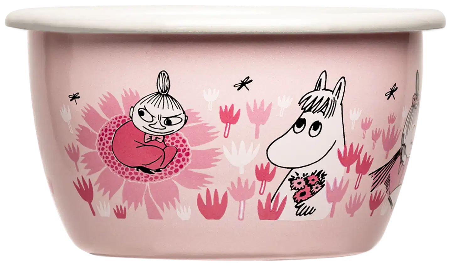 Muurla emalikulho Muumi Tytöt 3 dl - 1
