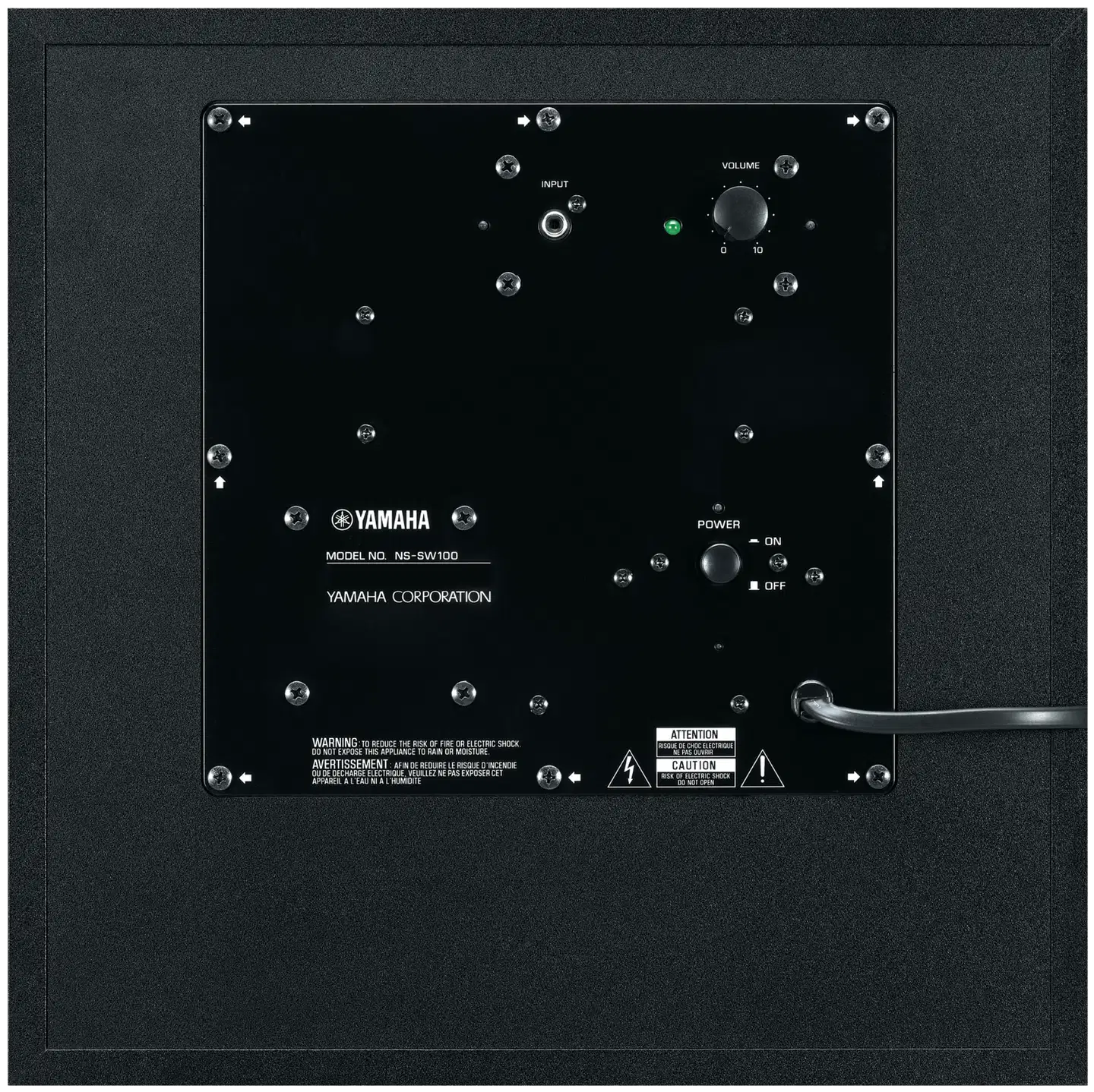 Yamaha subwoofer NS-SW100BL - 2