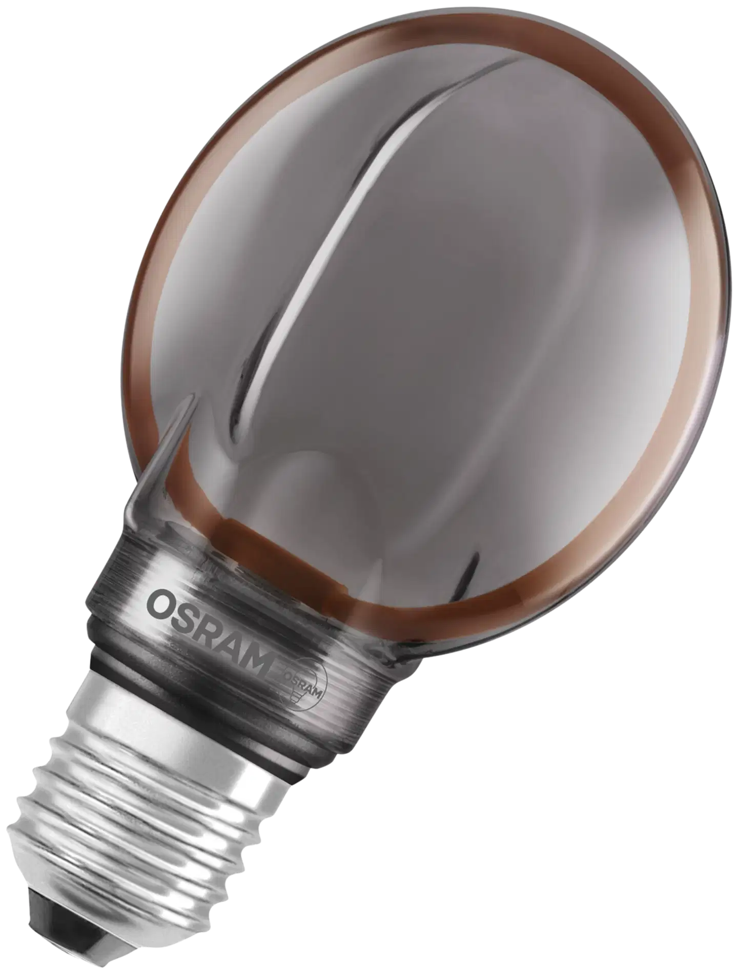 Osram LED-sisustuslamppu Globe80 4W 1800K E27 Smoke O-filamentti - 1