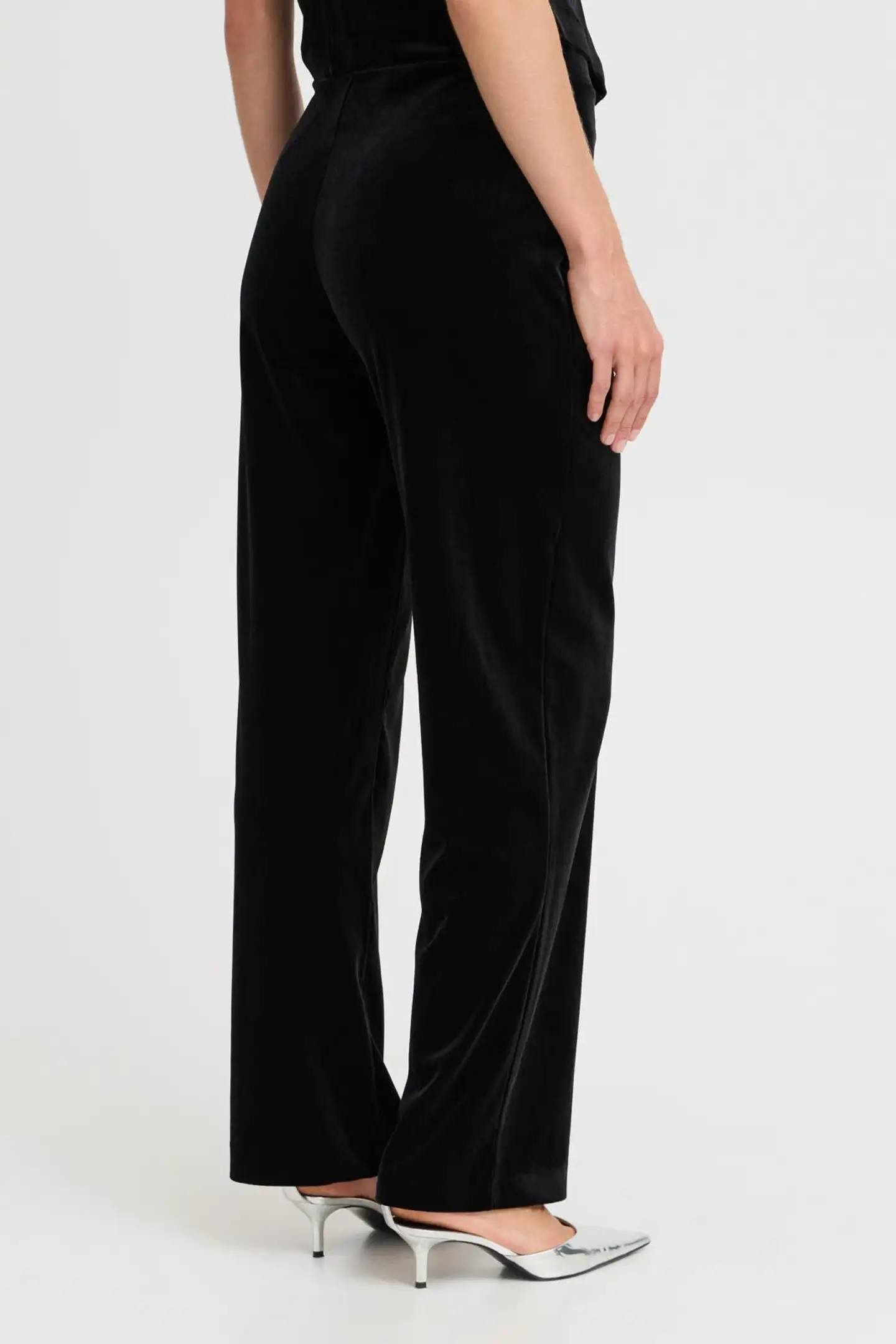 B.young naisten housut Byperlina - BLACK - 4