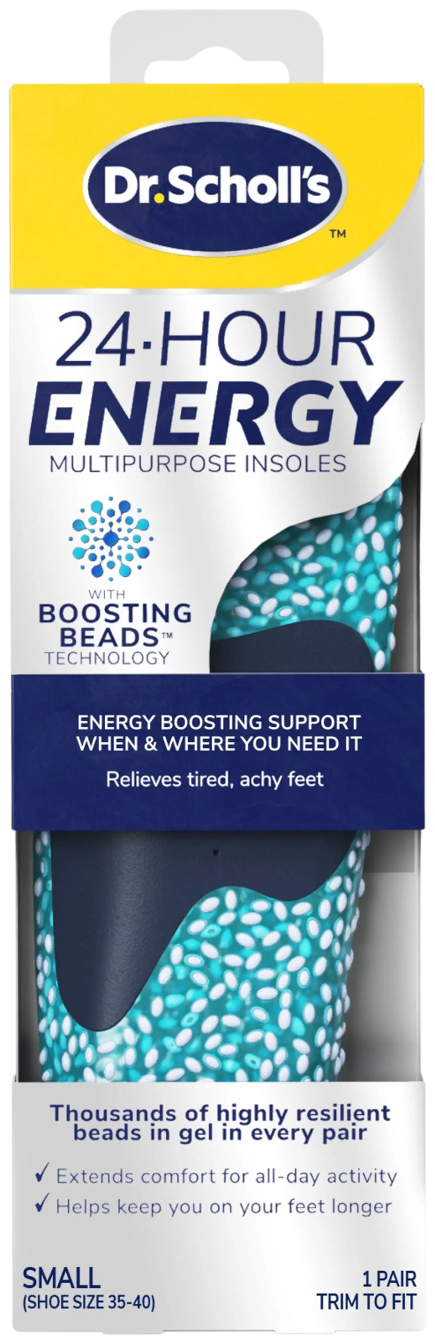 Dr. Scholl's 24-Hour Energy Multipurpose pohjallinen Small - 1
