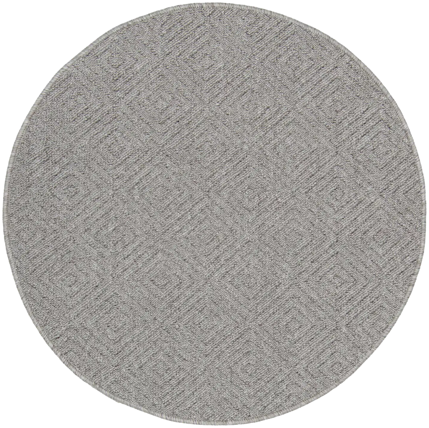 ihankotona matto Selja Ø100 cm harmaa - 1