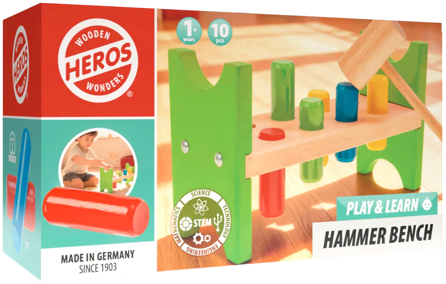 Heros Puulelu Play and Learn Hakka - 1