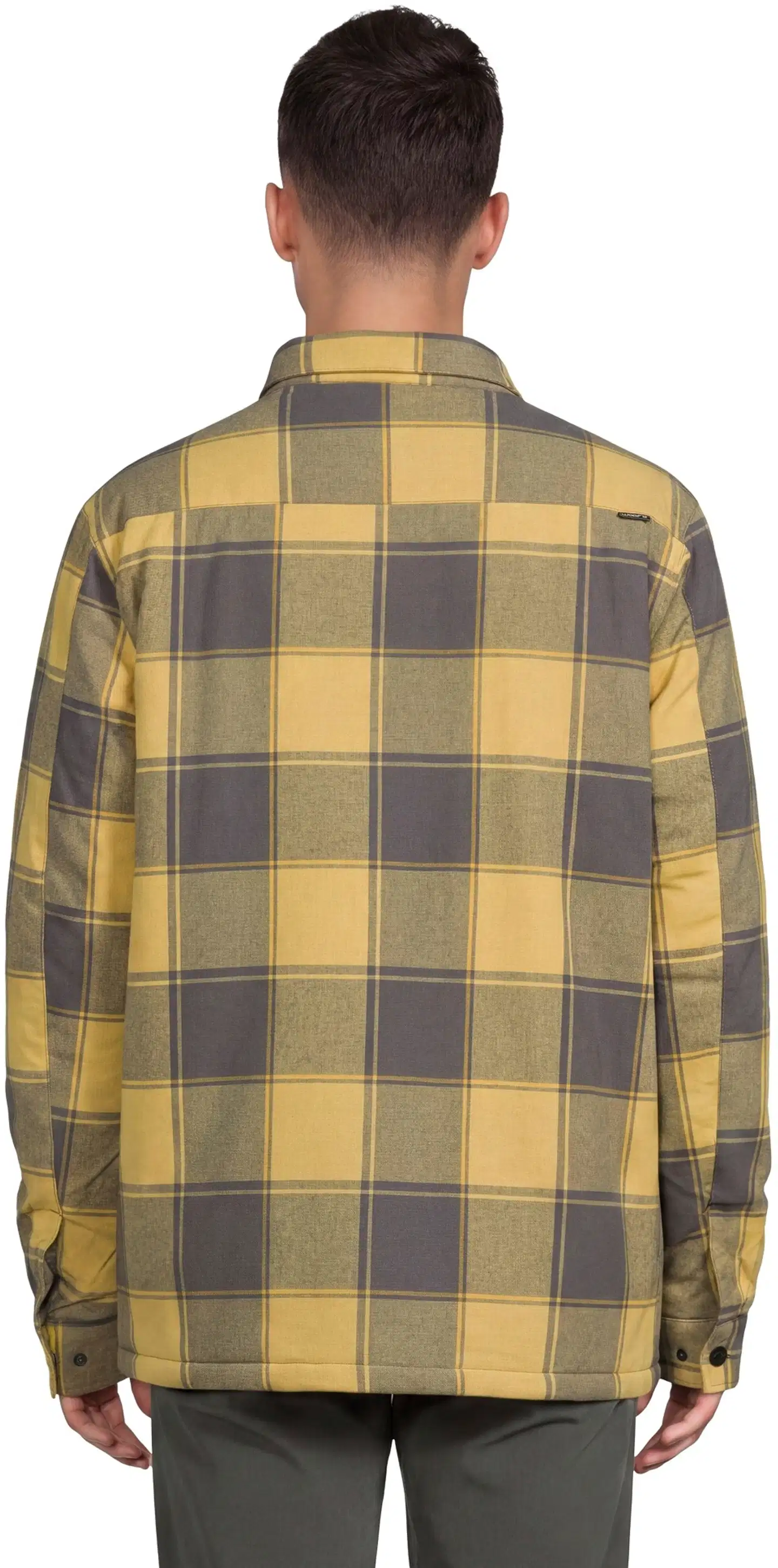 Luode12 miesten vanullinen paitatakki 204L332678 - Yellow - 3