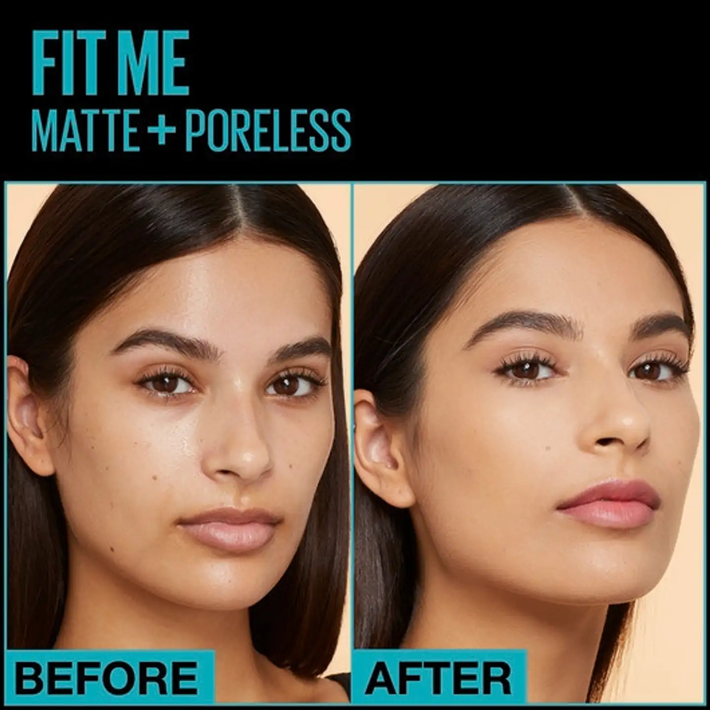 Maybelline New York Fit Me Matte+Poreless -meikkivoide 350 Caramel 30ml - 5