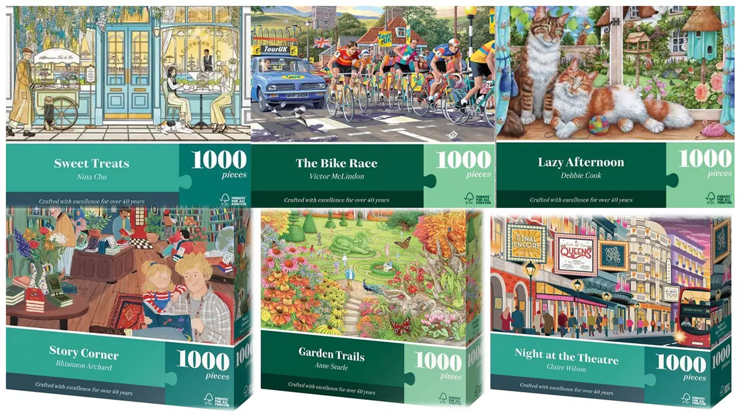 Jumbo palapeli FALCON lajitelma 3 lajit.