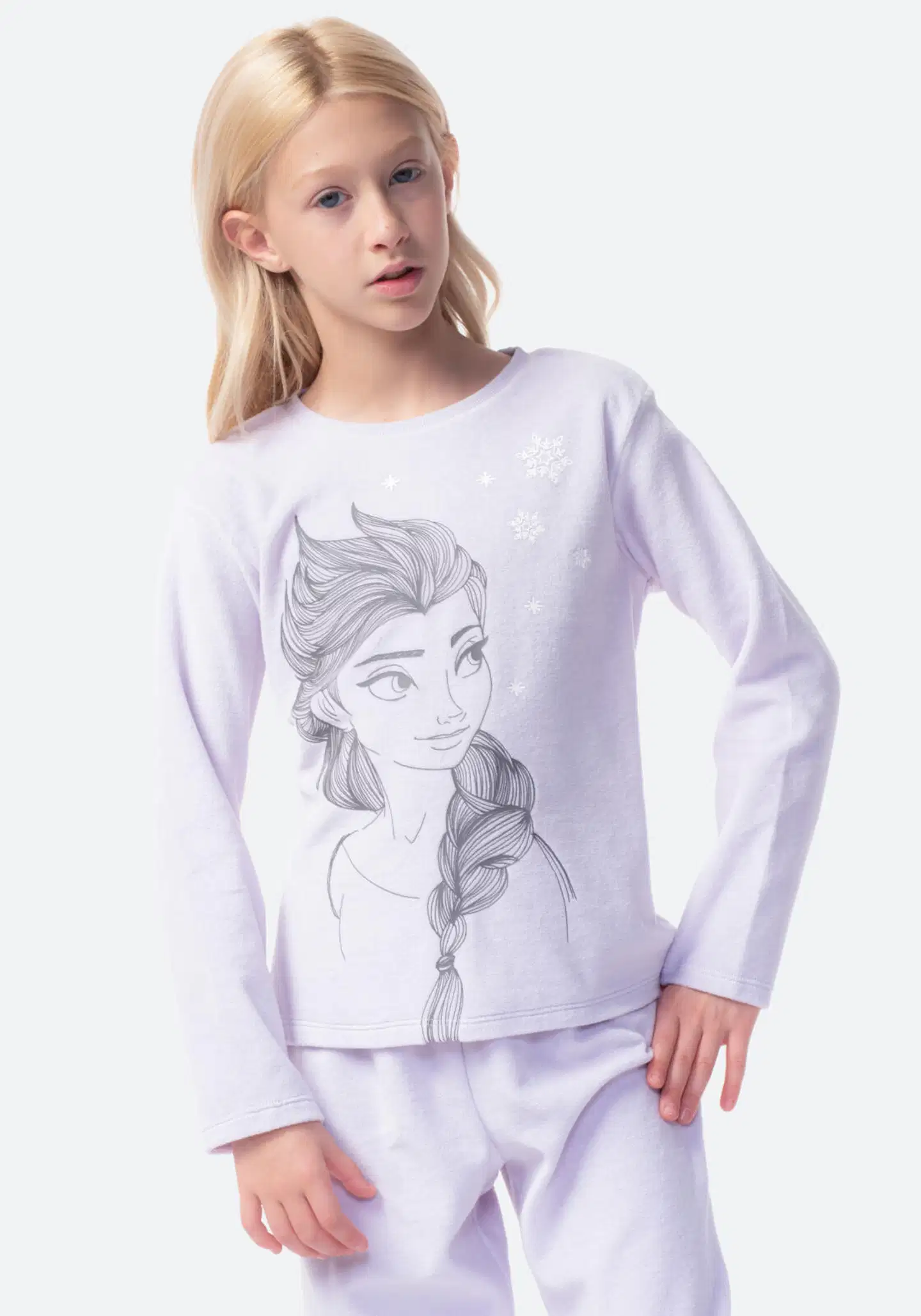Frozen lasten velourpyjama I288060 - MAUVE - 4