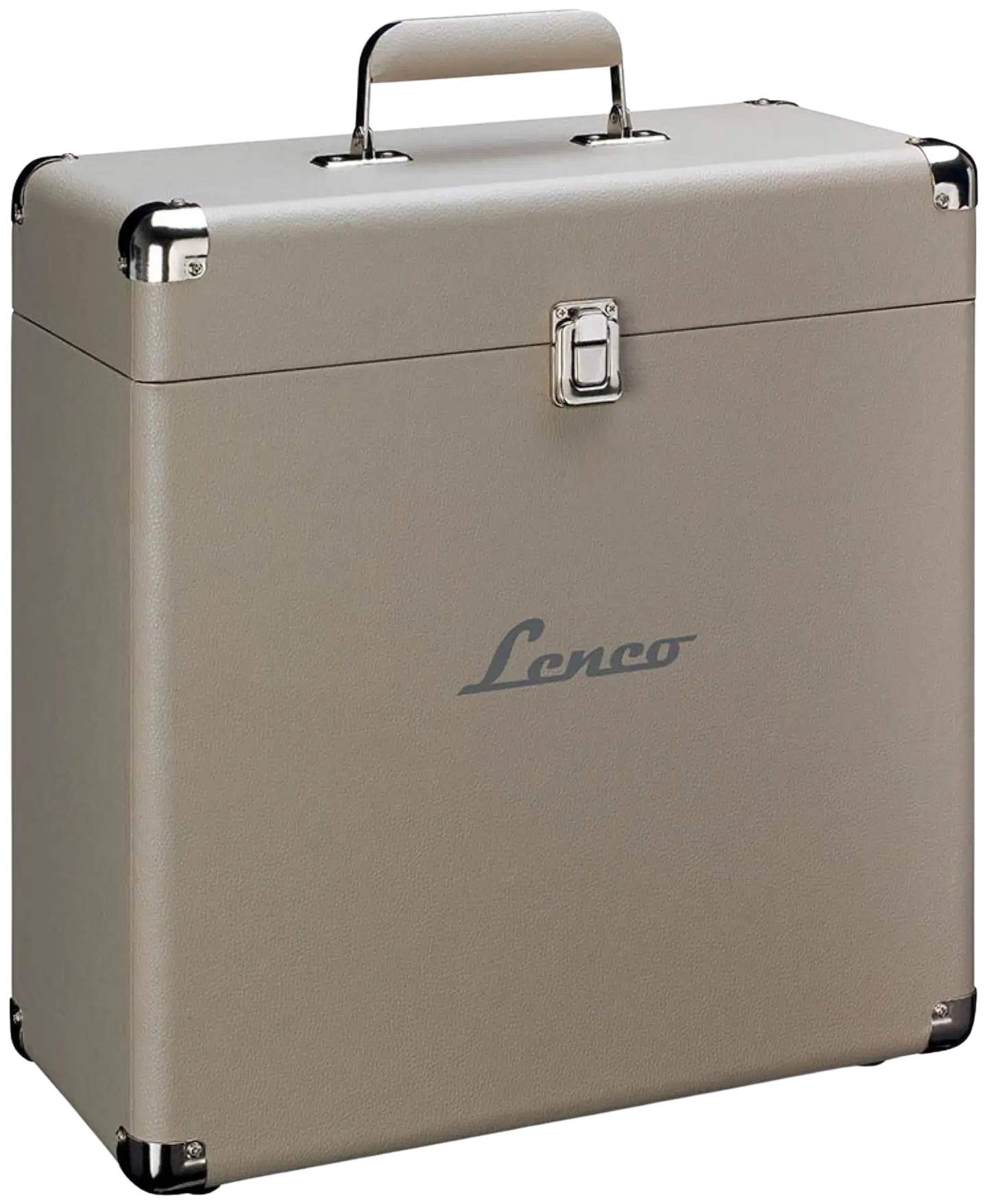 Lenco TTA-302 vinyylilevykotelo 30 levylle taupe - 2