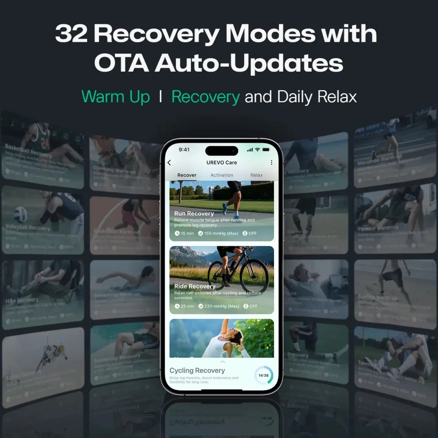 UREVO Kompressiolahkeet UCRM003 - 9