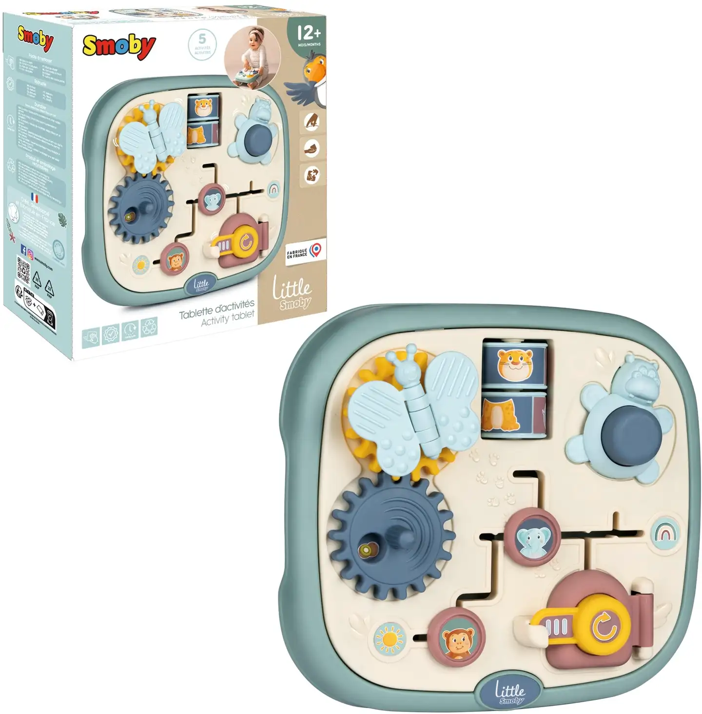Little Smoby Activity Tablet, taitotaulu - 1