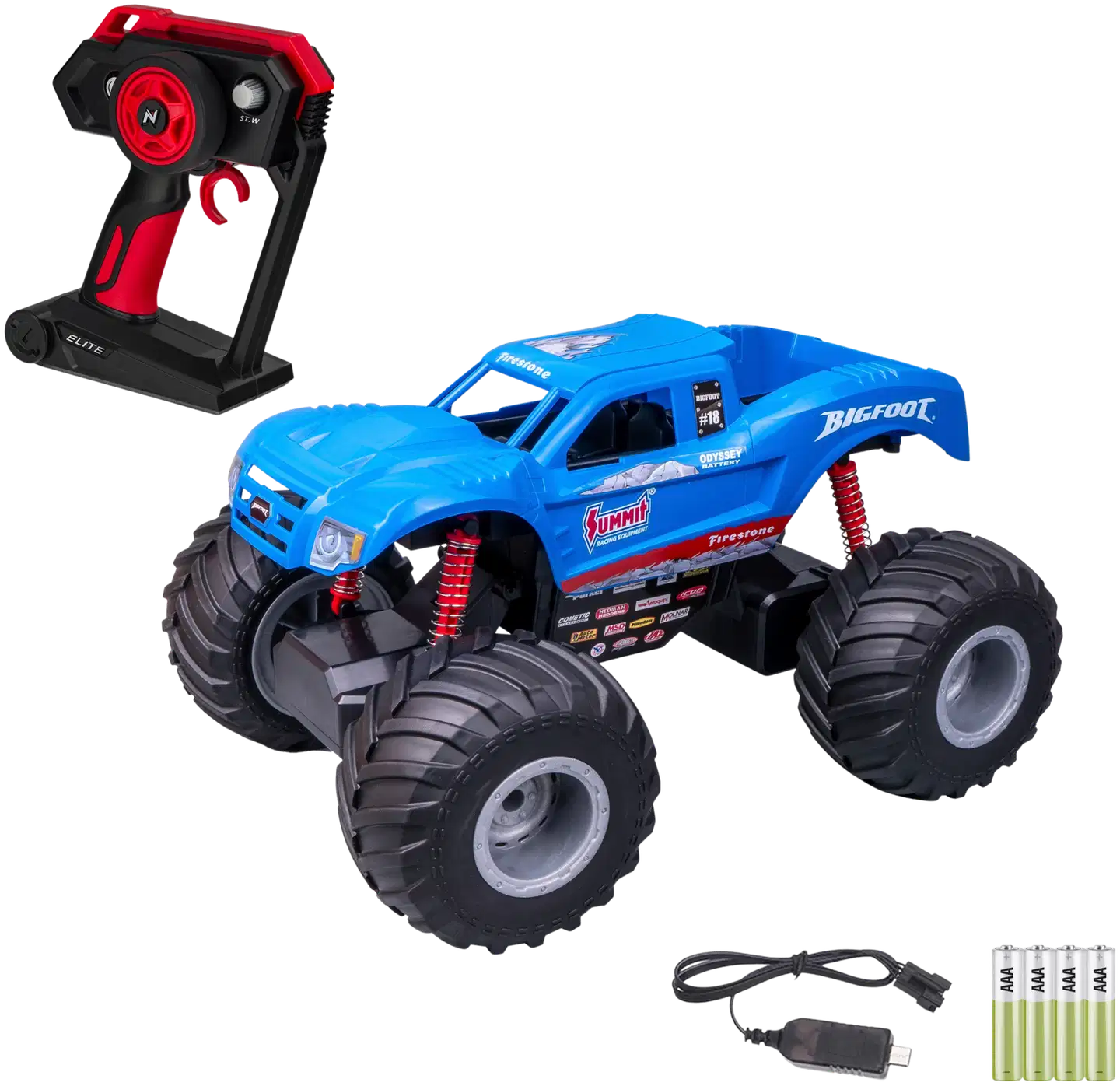 NIKKO Radio-Ohjattava monsteriauto 38 cm - 1