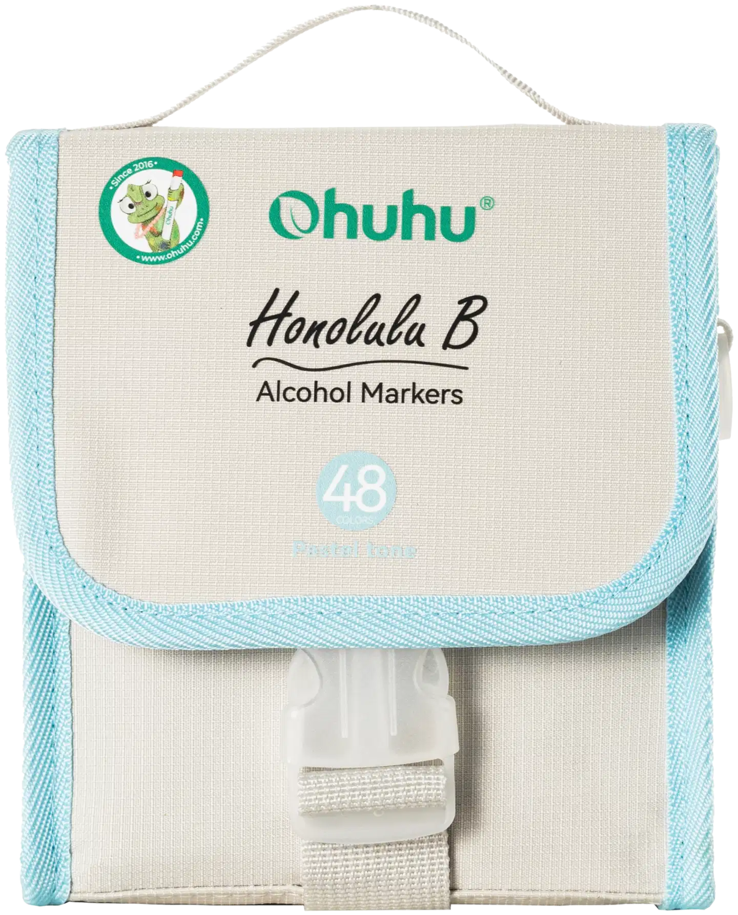 Ohuhu Honolulu B huopakynä kaksikärkinen 48 kpl Pastelli - 1
