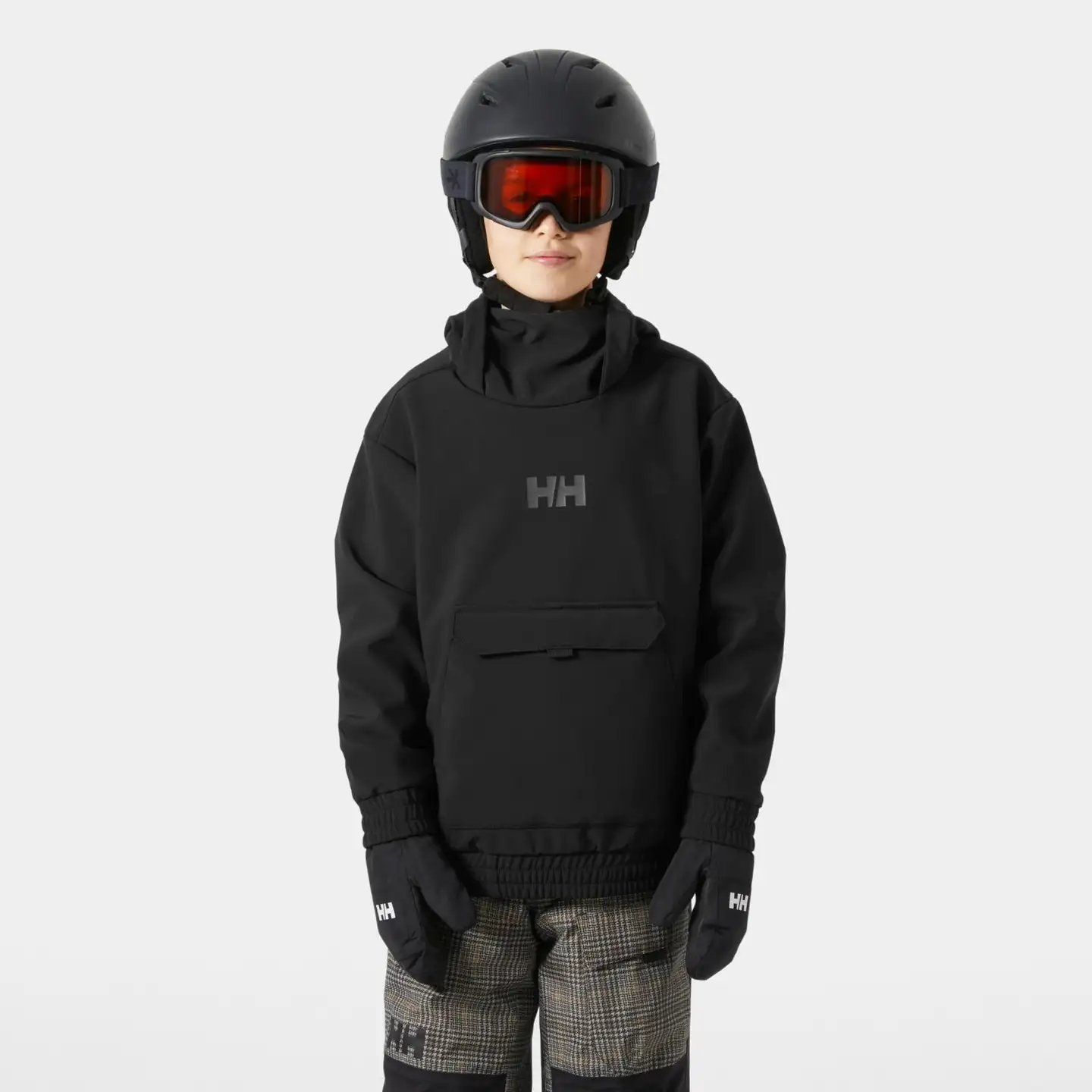 Helly Hansen nuorten softshell anorakki Powder - BLACK - 3