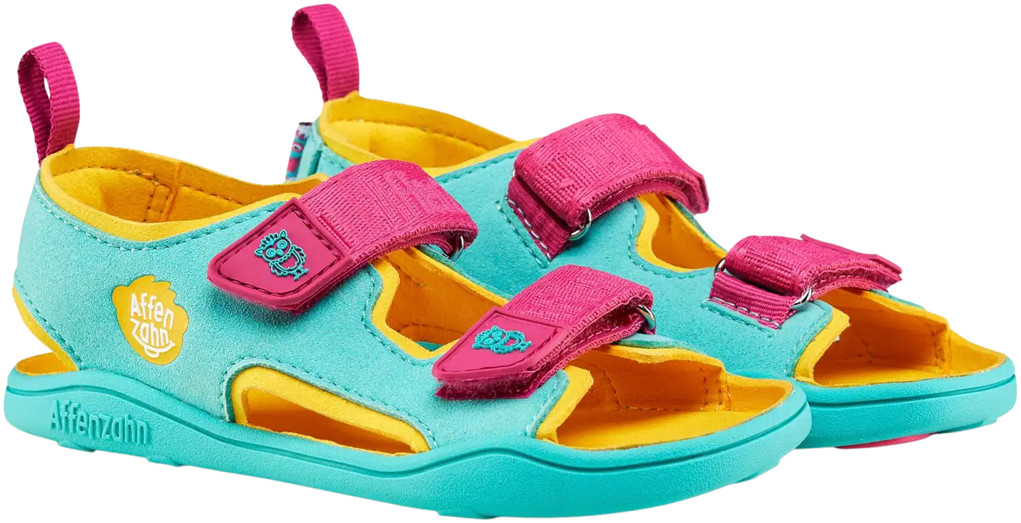 Affenzahn lasten paljasjalkasandaali Vegan Airy Owl - Owl - 1