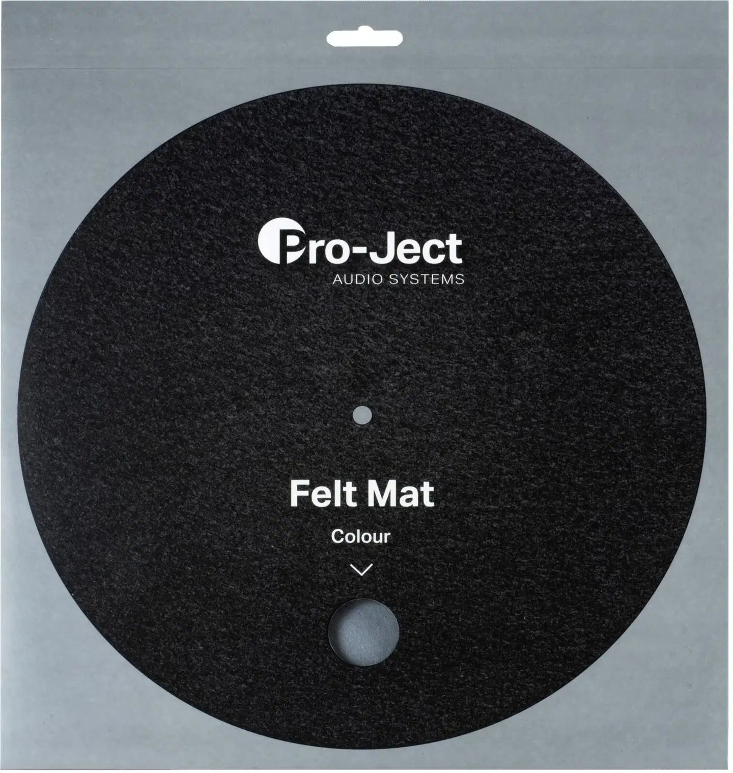 Pro-Ject huopamatto punainen - musta