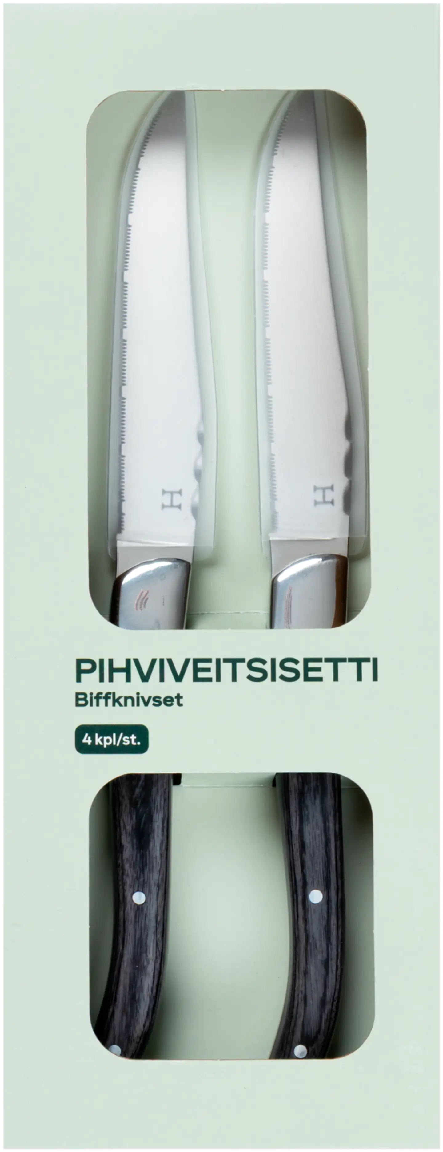 House pihviveitsisetti Amefa X House 4 kpl