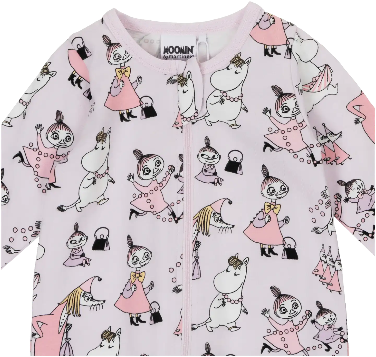 Muumi vauvojen pyjama Helmileikki 591029 - liila - 2