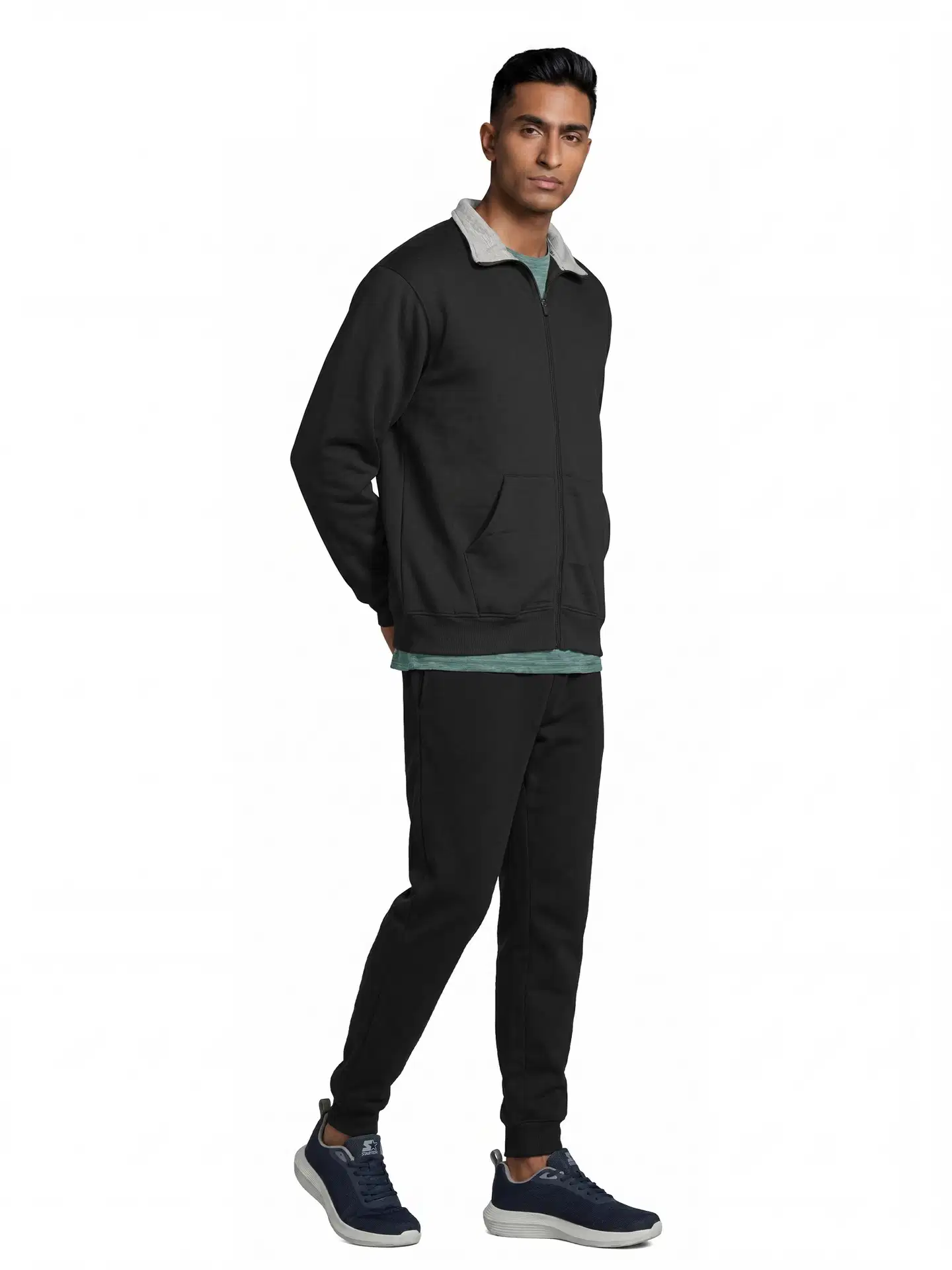 Cheetah miesten collegetakki CMT3601 - Black - 4