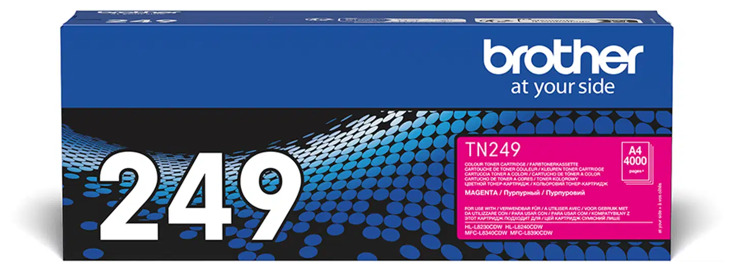 Brother laservärikasetti TN249M magenta - 1