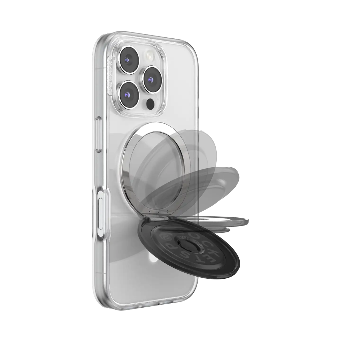 Popsockets puhelinpidike magsafe kick out black - 11
