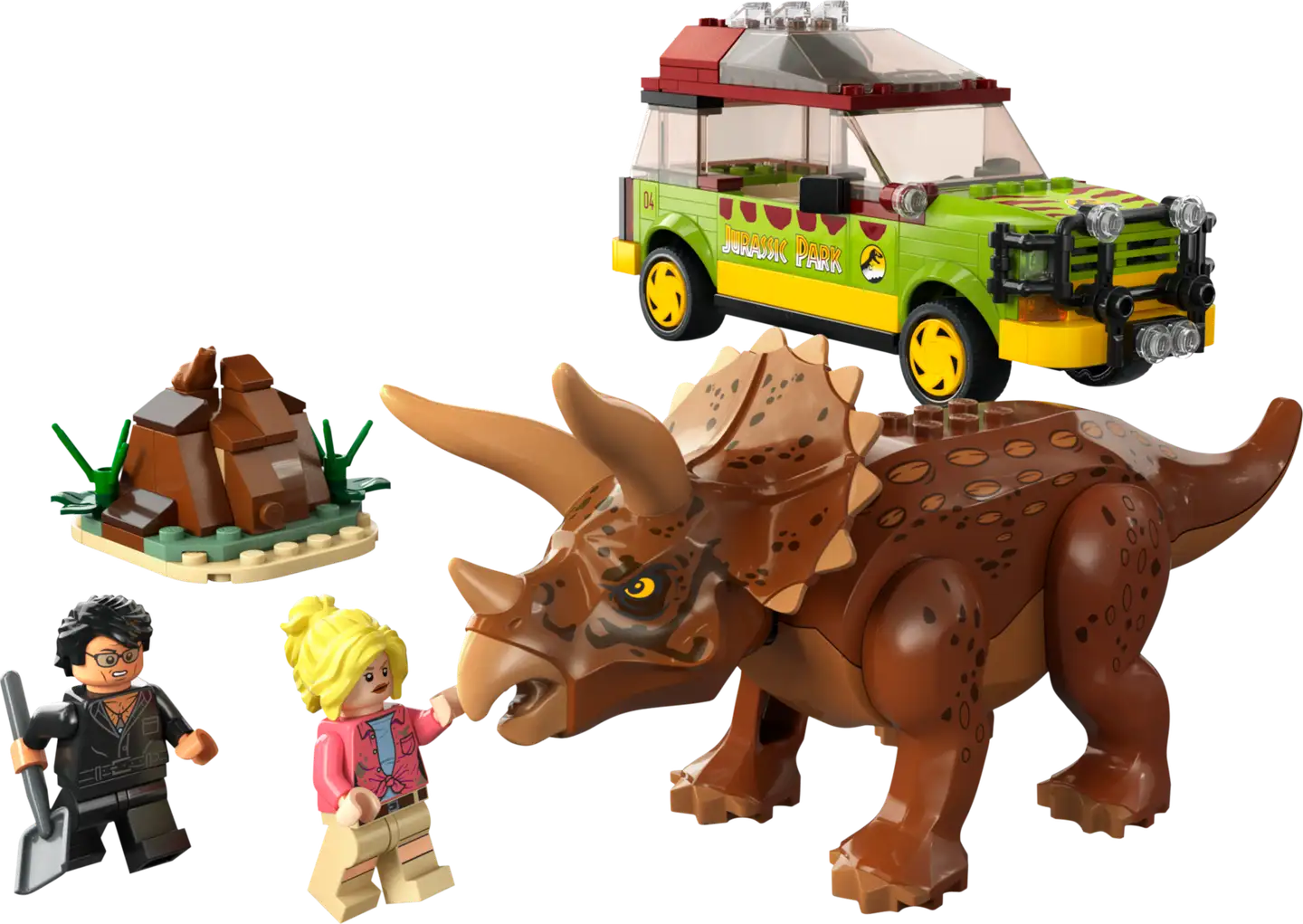 LEGO Jurassic World 76959 Triceratopsia tutkimassa - 5