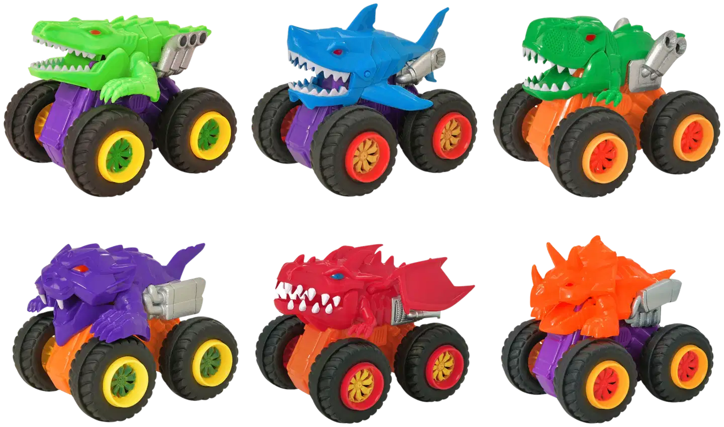 Teamsterz Beast Machiines Power Jaws -pikkuauto - 1