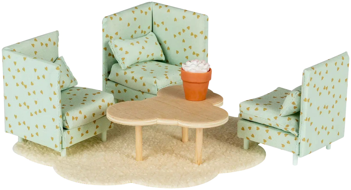 Lundby nukketalon tarvikkeet Lounge - 2