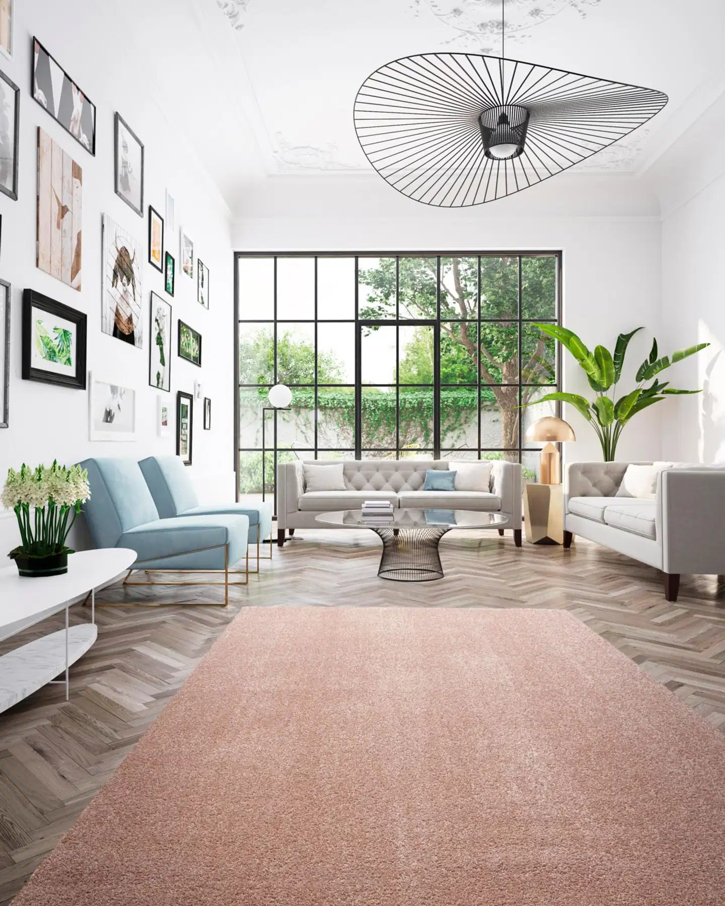 NOKOHOME nukkamatto Serena 80x150 cm roosa - 4