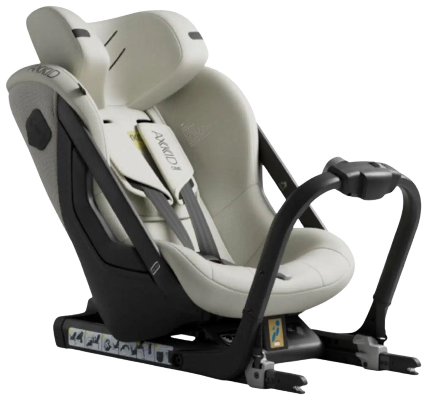 Axkid One 3 turvaistuin 61-125cm Beachgrass Beige - 2