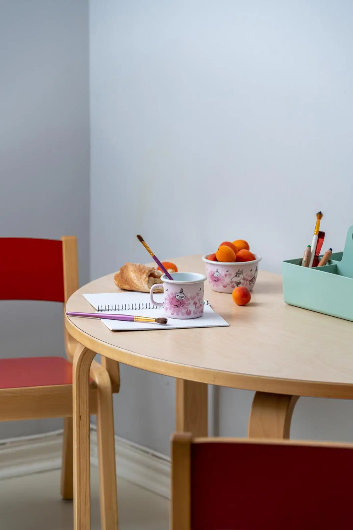 Muurla emalikulho Muumi Tytöt 3 dl - 4