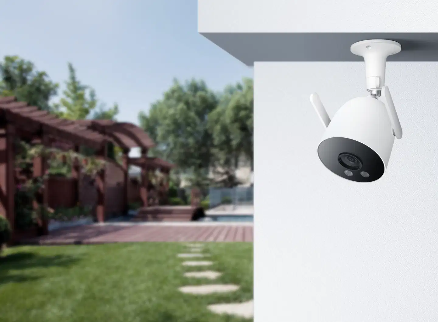 Imilab EC3 Lite 2K WiFi -valvontakamera ulkokäyttöön CMSXJ40A - 14