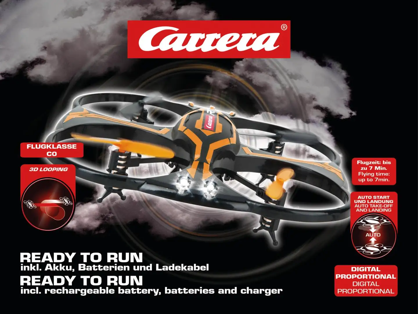 Carrera RC radio-ohjattava Quadrocopter 2,4 GHz X2 - 15
