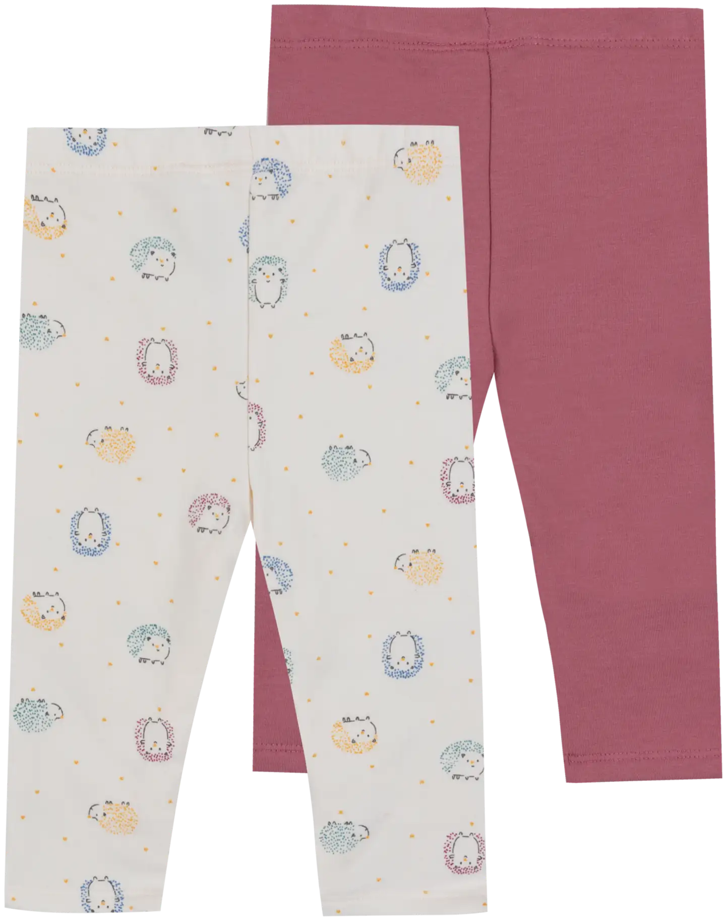 TEX vauvojen leggingsit I990668 2-pack - PINK DARK - 2