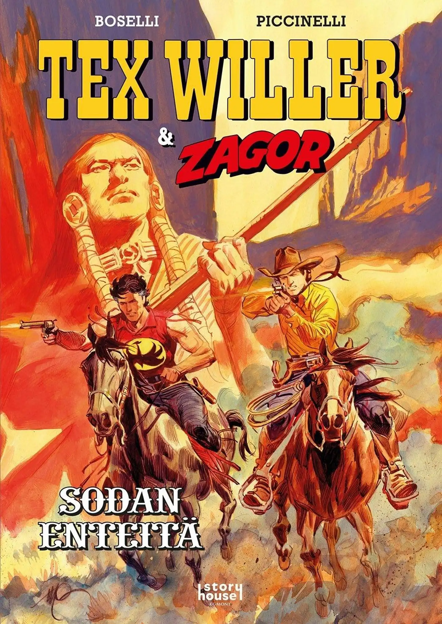 Boselli, Tex Willer & Zagor 2: Sodan enteitä - Tex Willer & Zagor 2