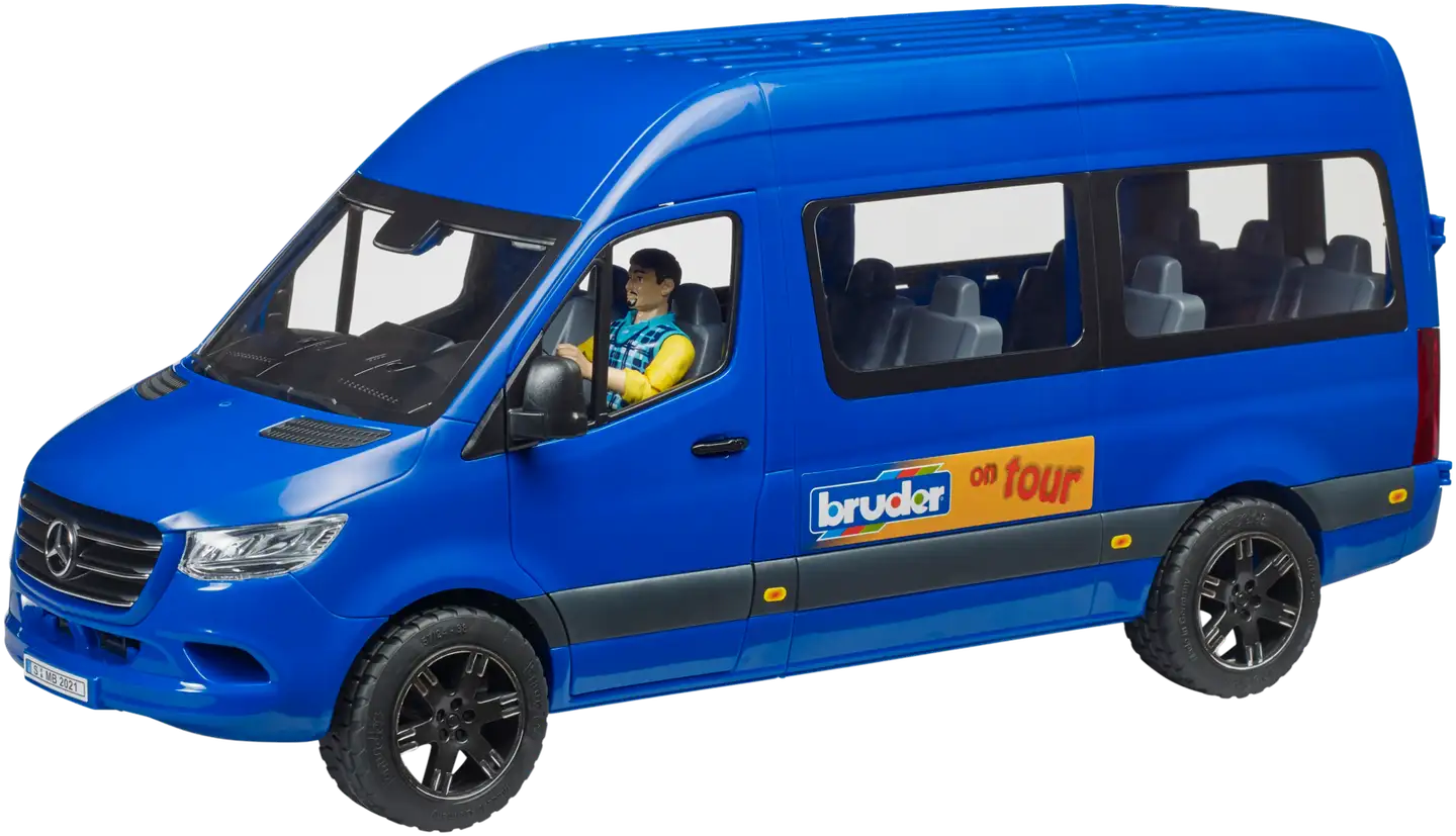 Bruder Mercedes-Benz Sprinter pakettiauto ja kuljettaja - 2