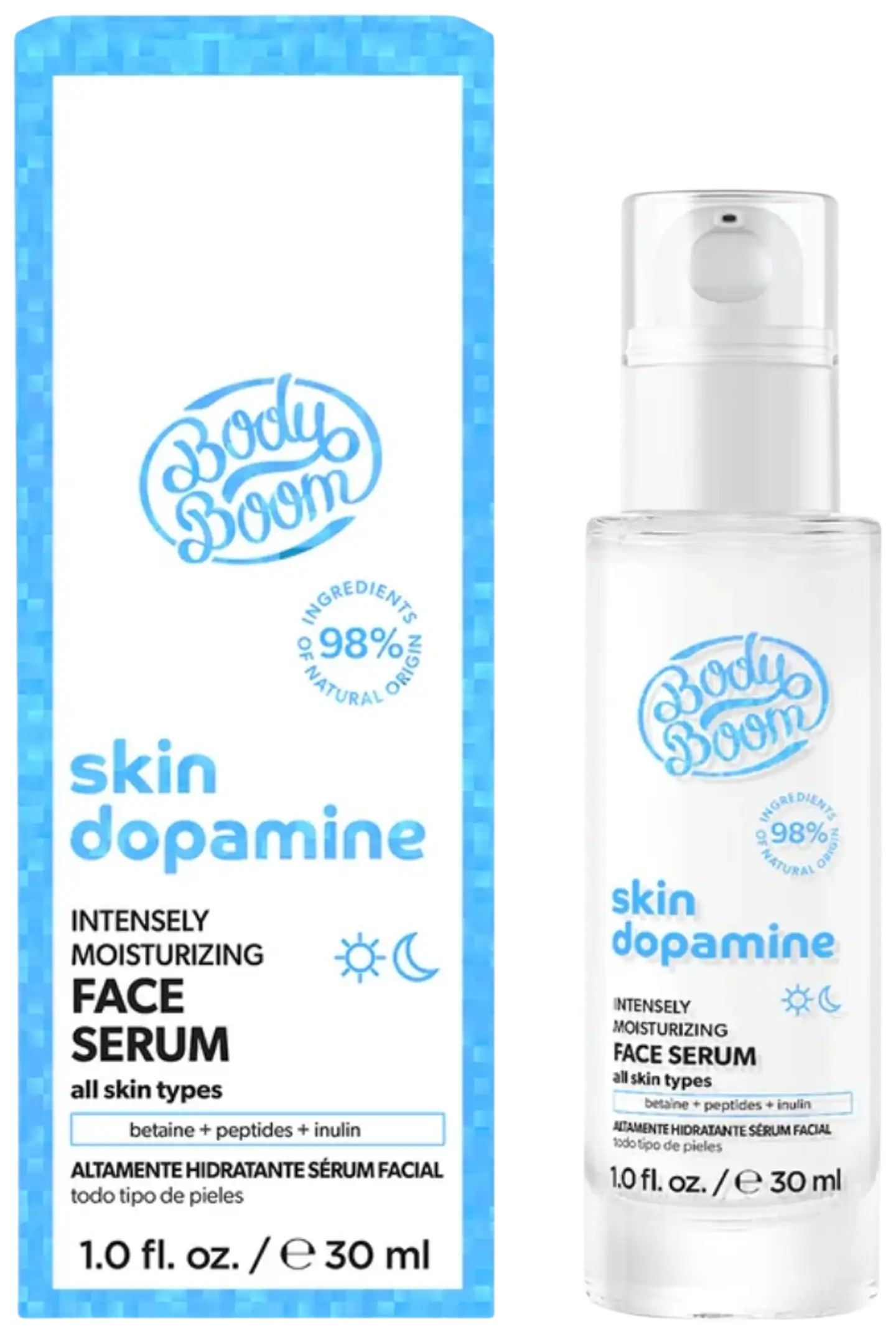 BodyBoom skin dopamine tehokosteuttava 10 % kasvoseerumi 30ml