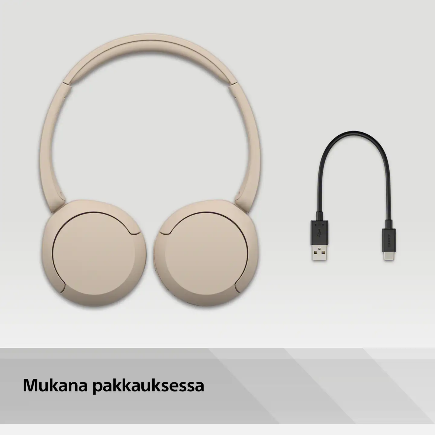 Sony Bluetooth sankakuulokkeet WH-CH520C beige - 12