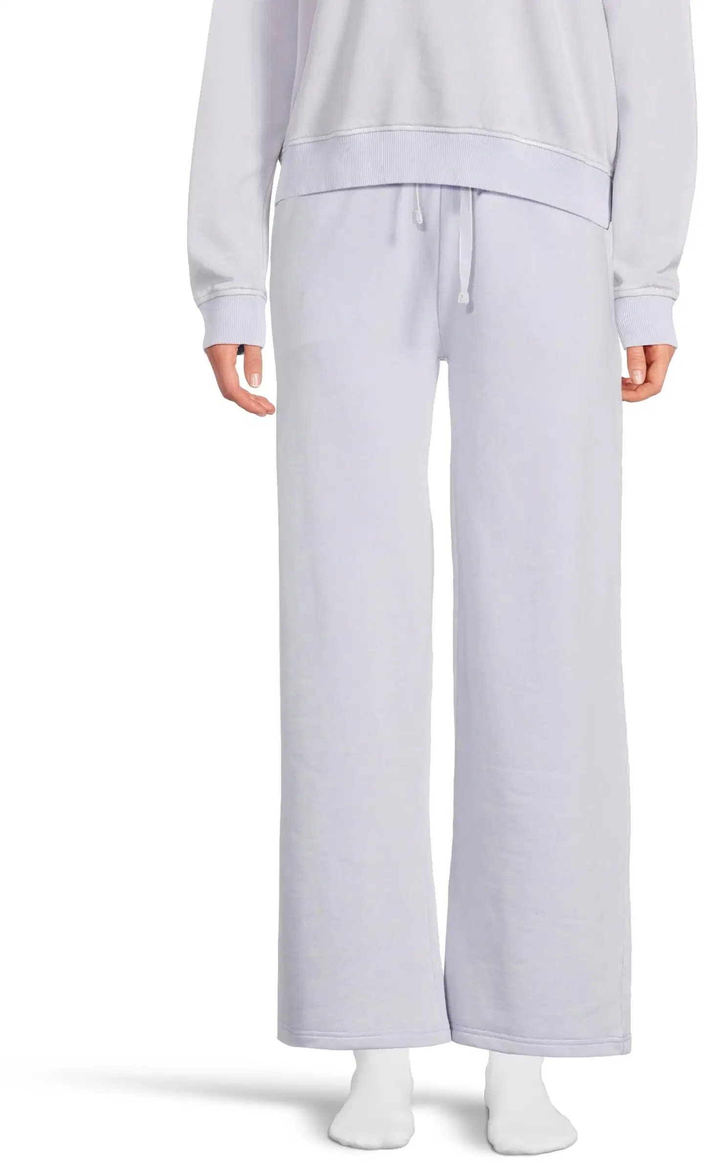 WKLY. naisten leveälahkeiset collegehousut 222W000211 - Lt. Blue - 1