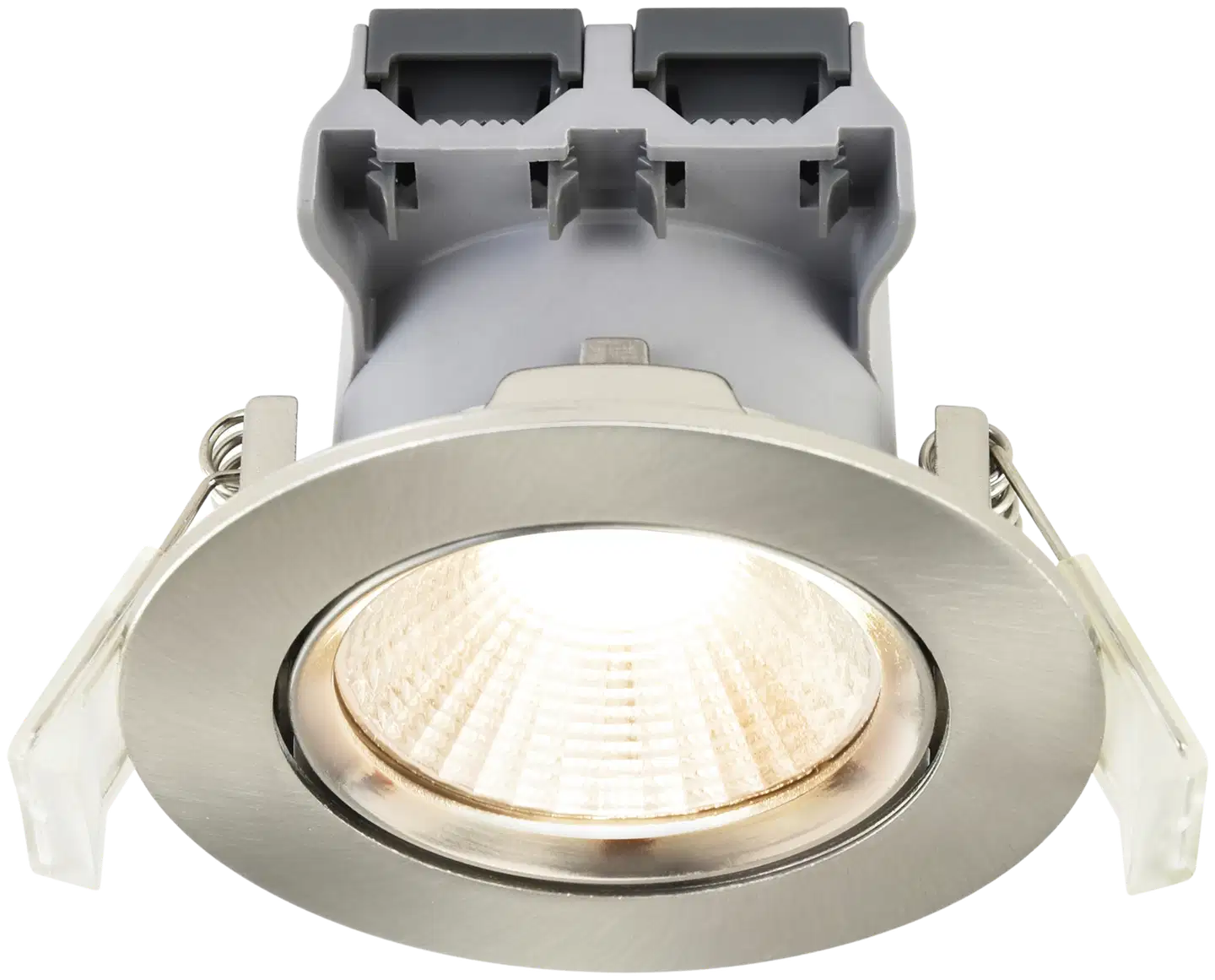 Nordlux LED-alasvalo Fremont IP23 2700K harjattu nikkeli 3kpl - 3